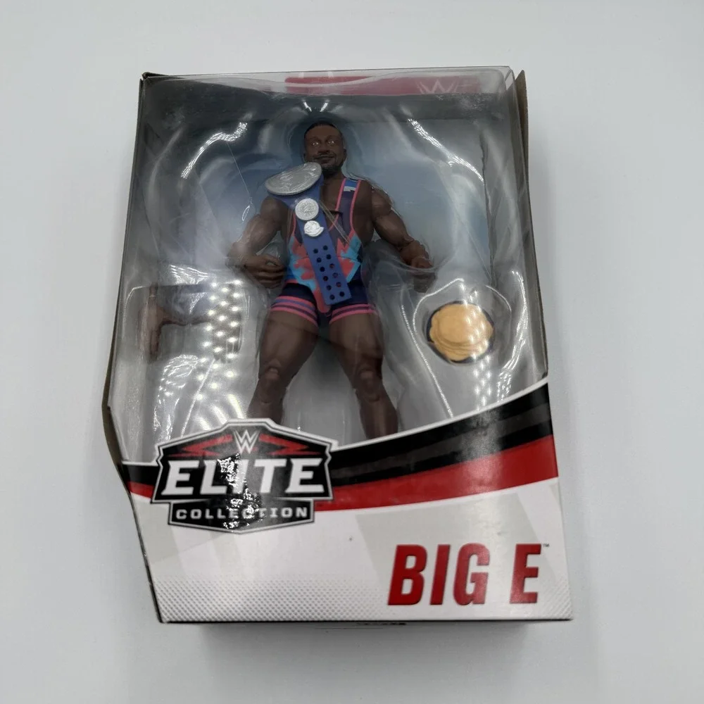 Mattel WWE Elite Collection Series 79 Big E Action Figure & Belt Pro Wrestling